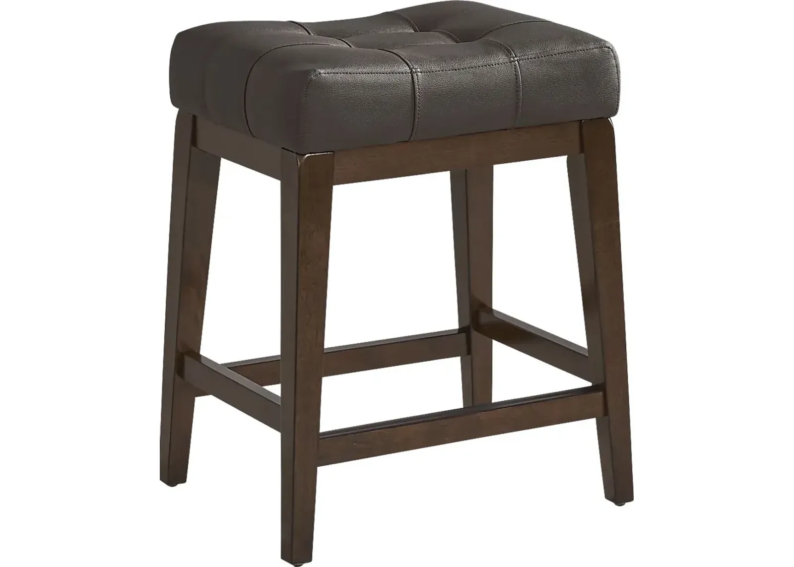 Walstead Place Brown Upholstered Kyoto Counter Height Stool