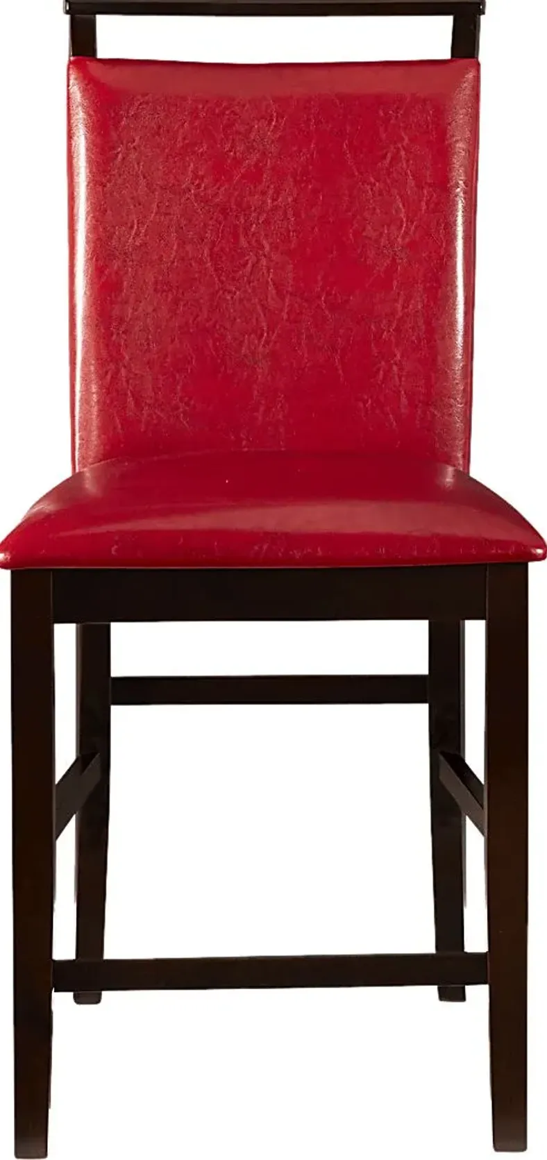 Ciara Red Counter Height Stool