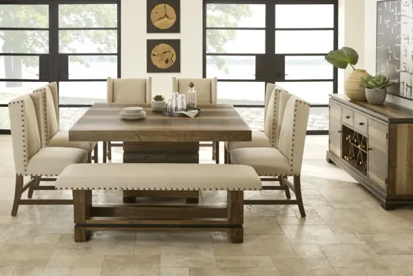 Westover Hills Brown 5 Pc Square Dining Room