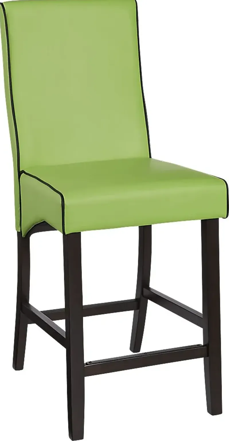 Galena Green Counter Height Stool