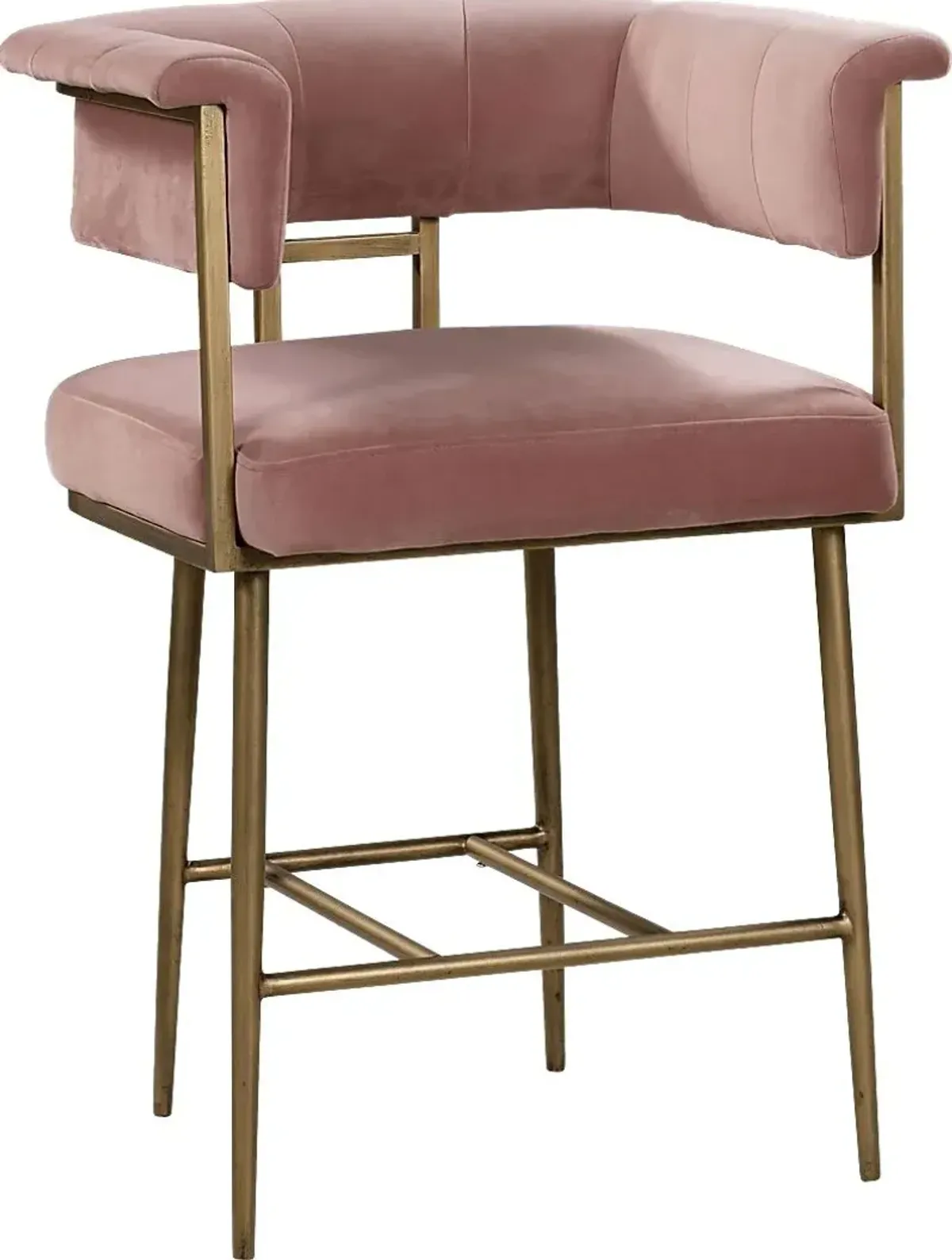 Myriah Mauve Counter Height Stool