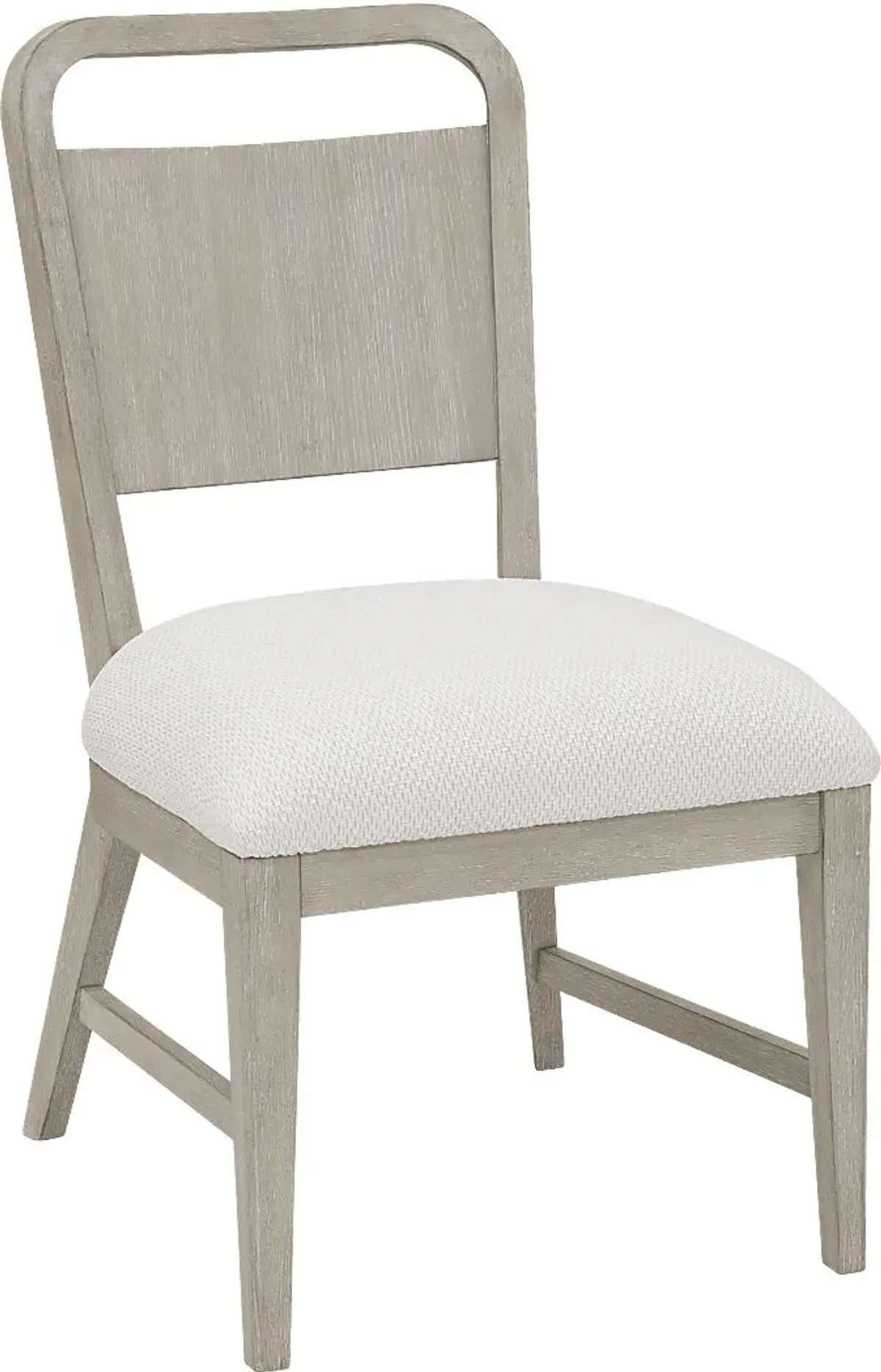 Canyon Light Gray 6 Pc Dining Room with Panel Back Chairs and Bench