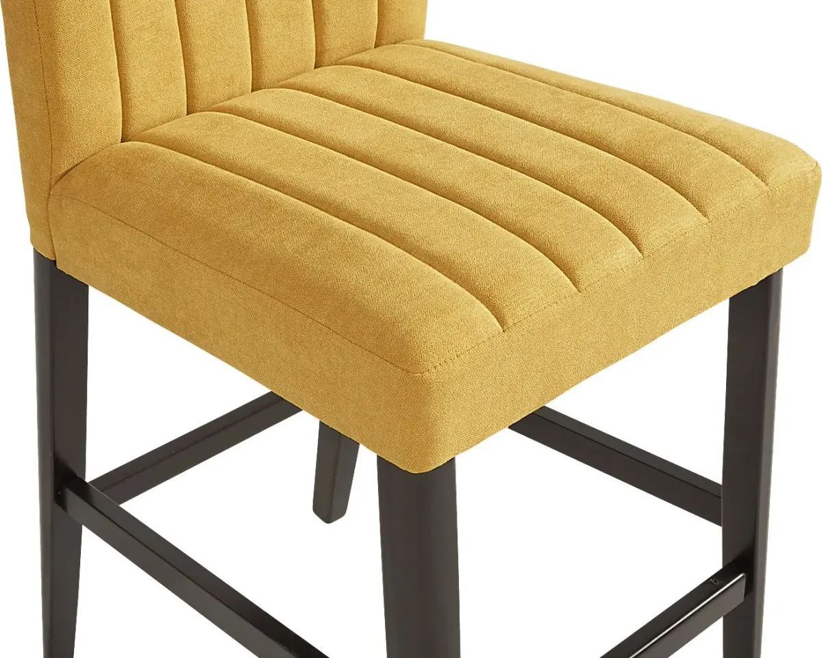 Jarvis Yellow Counter Stool