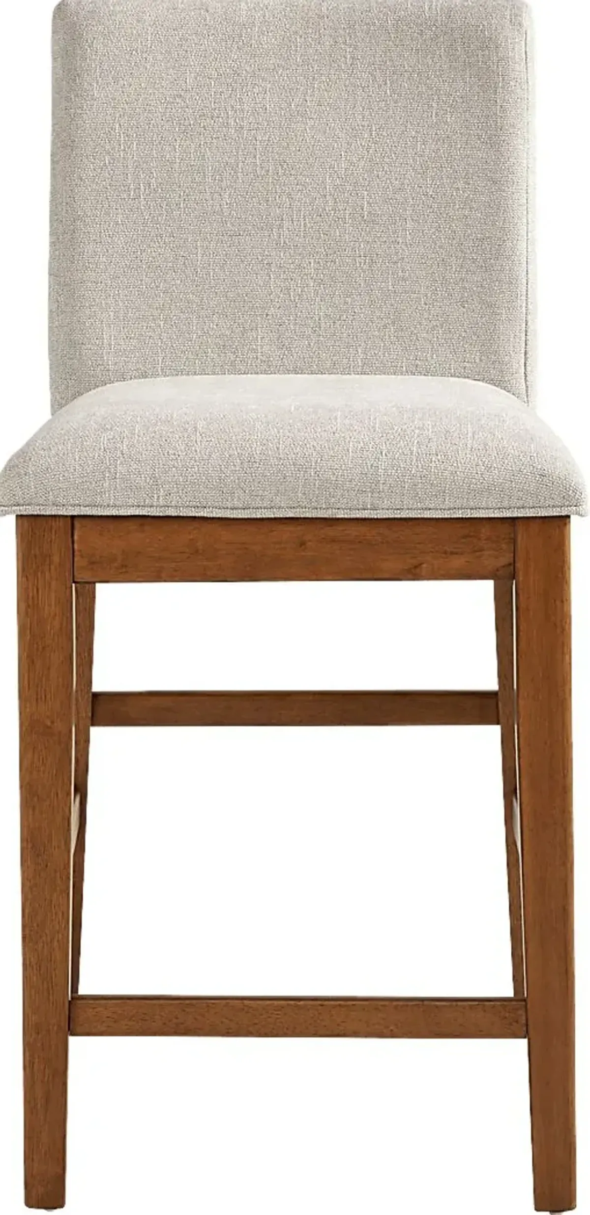 Surrey Ellis Beige Upholstered Counter Height Stool