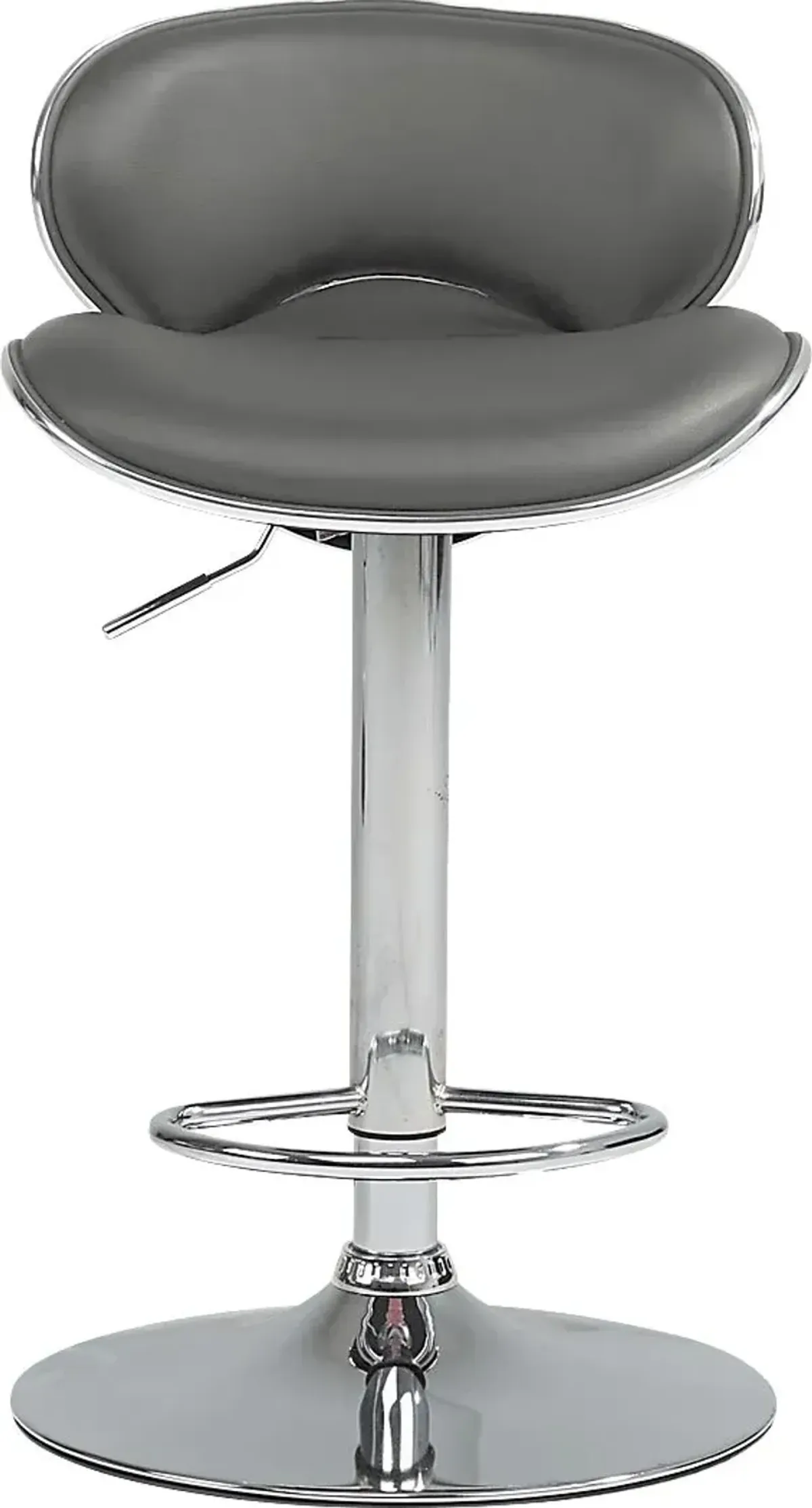 Howell Park Gray Adjustable Barstool