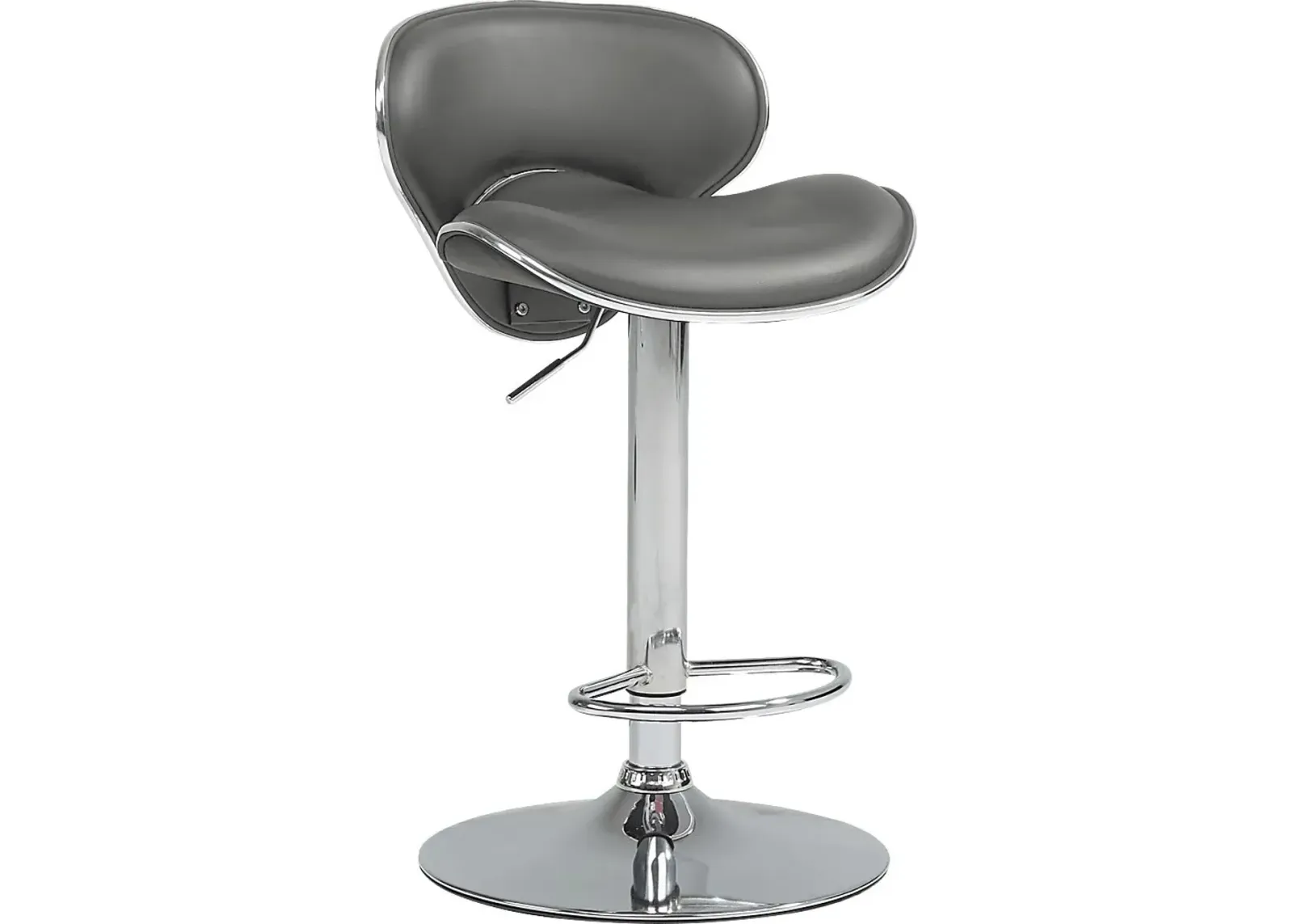 Howell Park Gray Adjustable Barstool