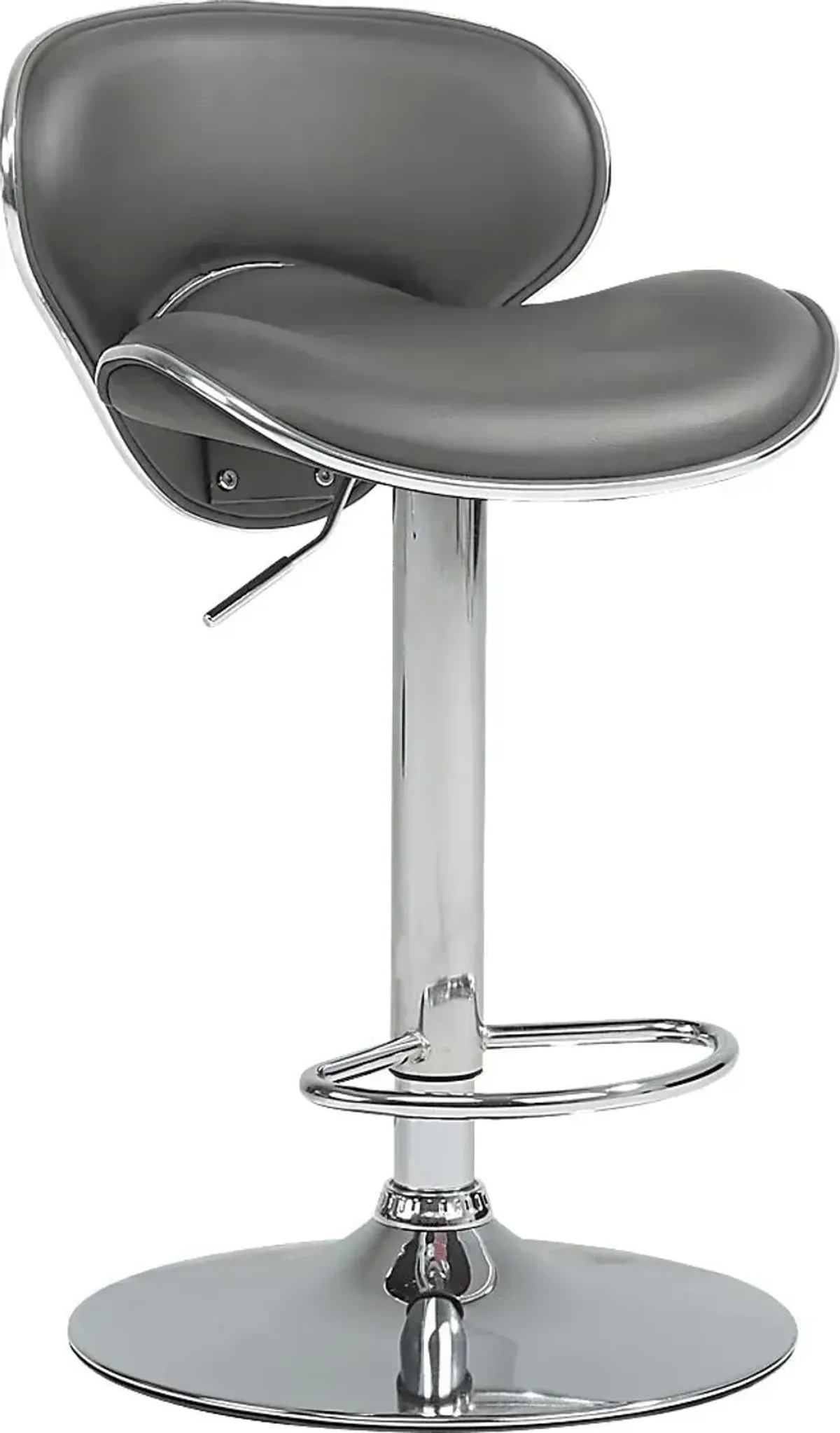 Howell Park Gray Adjustable Barstool