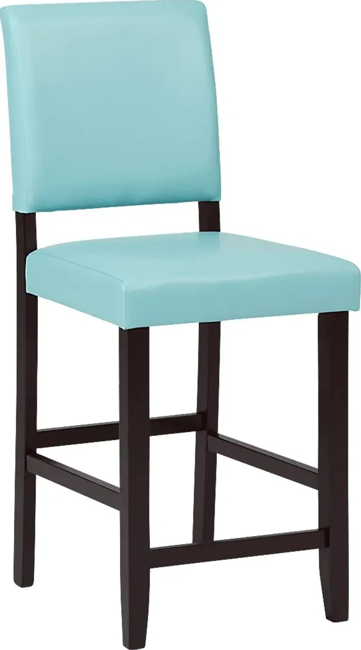 Sunset View Blue Counter Height Stool