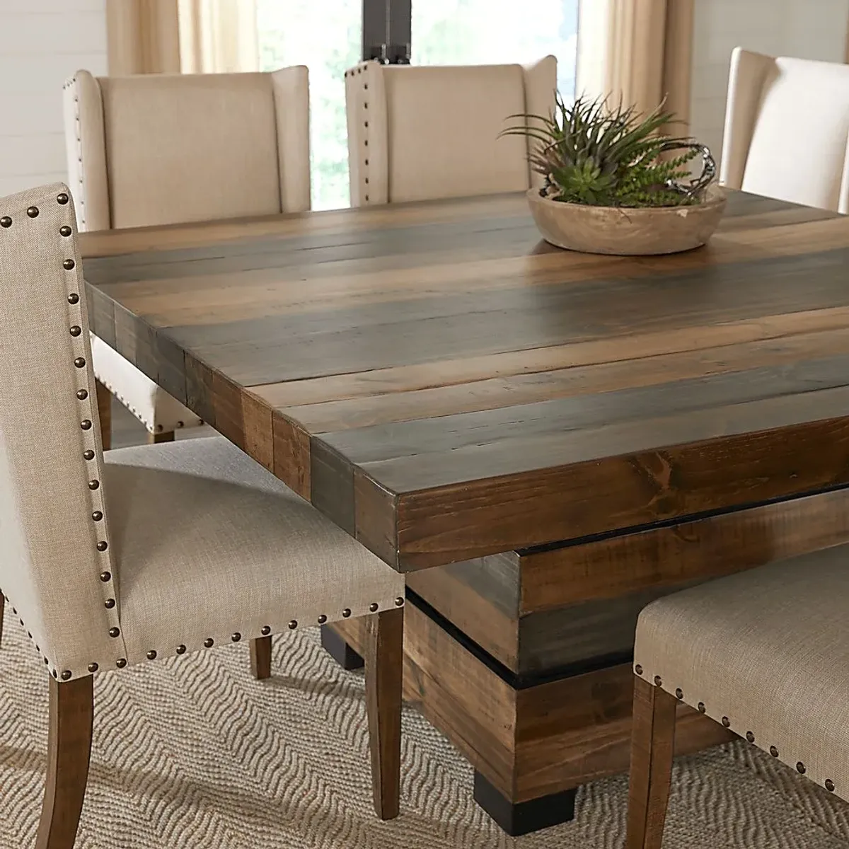Westover Hills Brown 8 Pc Square Dining Room