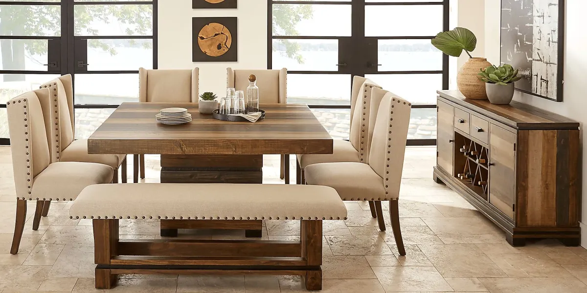 Westover Hills Brown 8 Pc Square Dining Room