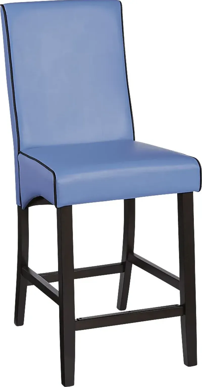 Galena Blue Counter Height Stool