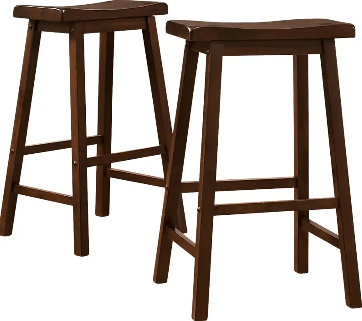 Nario Walnut Barstool (Set of 2)