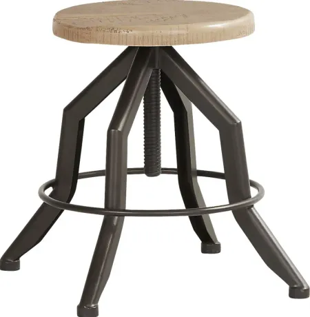 Cannon Beach Natural Counter Height Swivel Stool