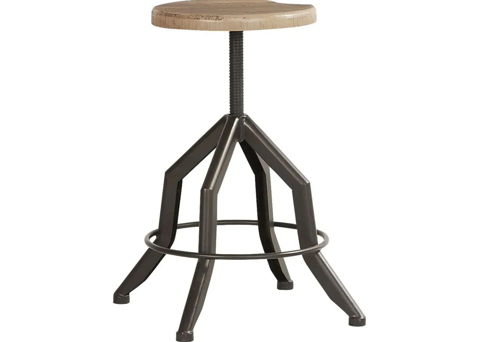 Cannon Beach Natural Counter Height Swivel Stool