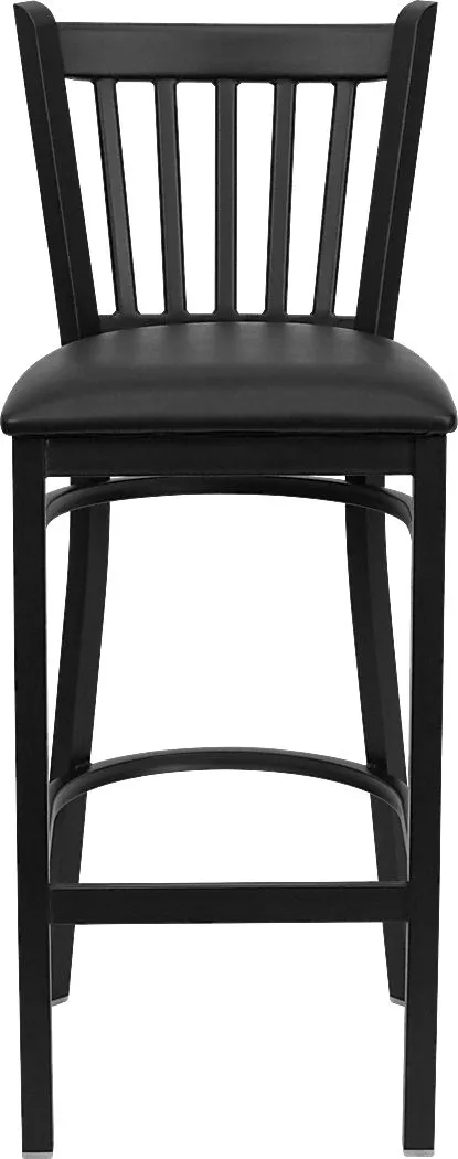 Elwood Black Barstool