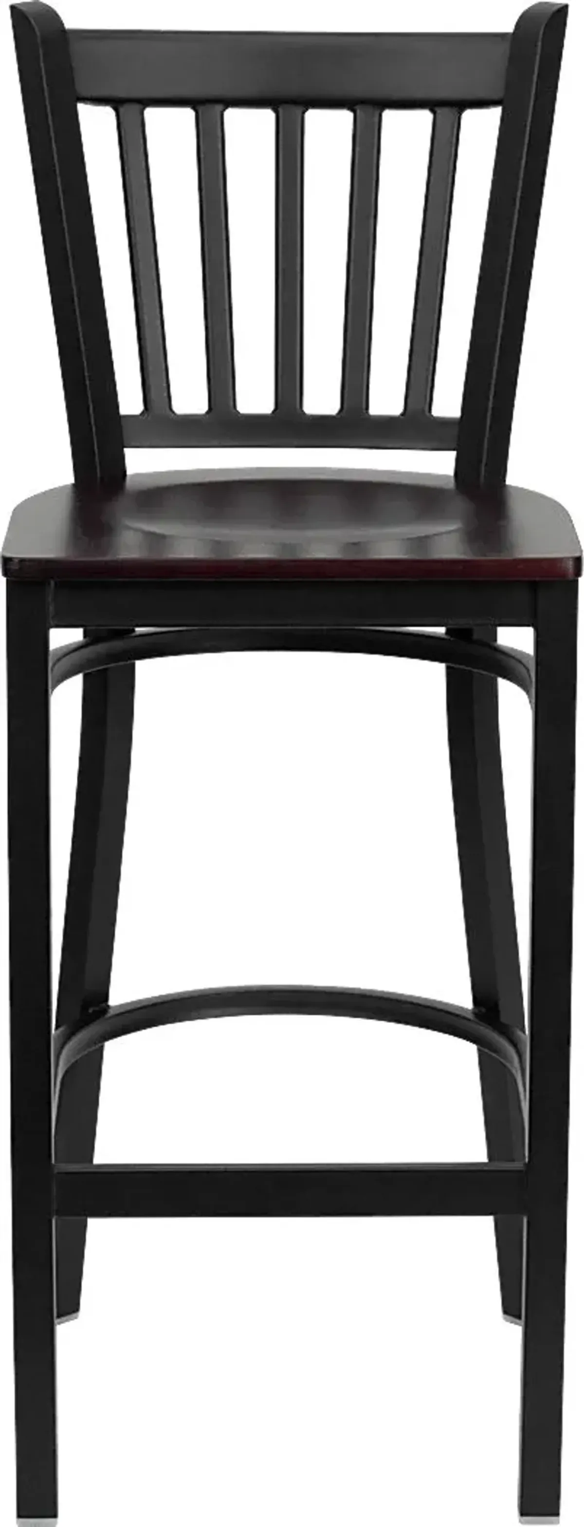 Elwood Mahogany Barstool