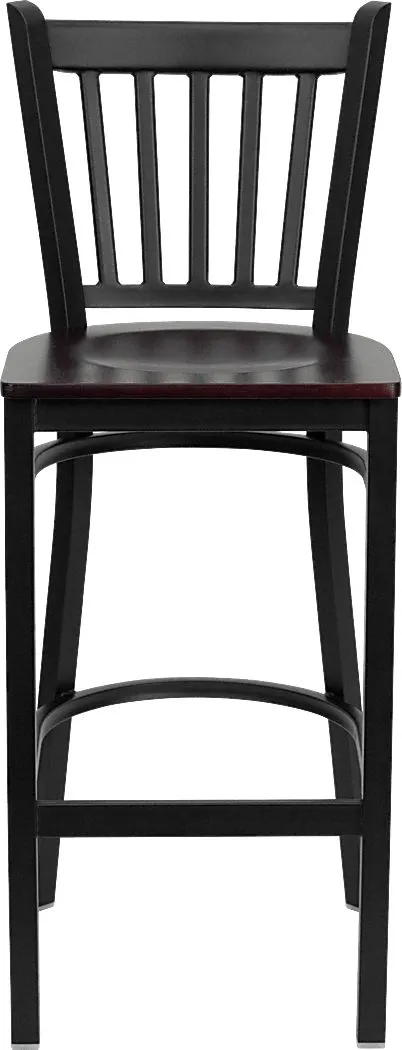 Elwood Mahogany Barstool