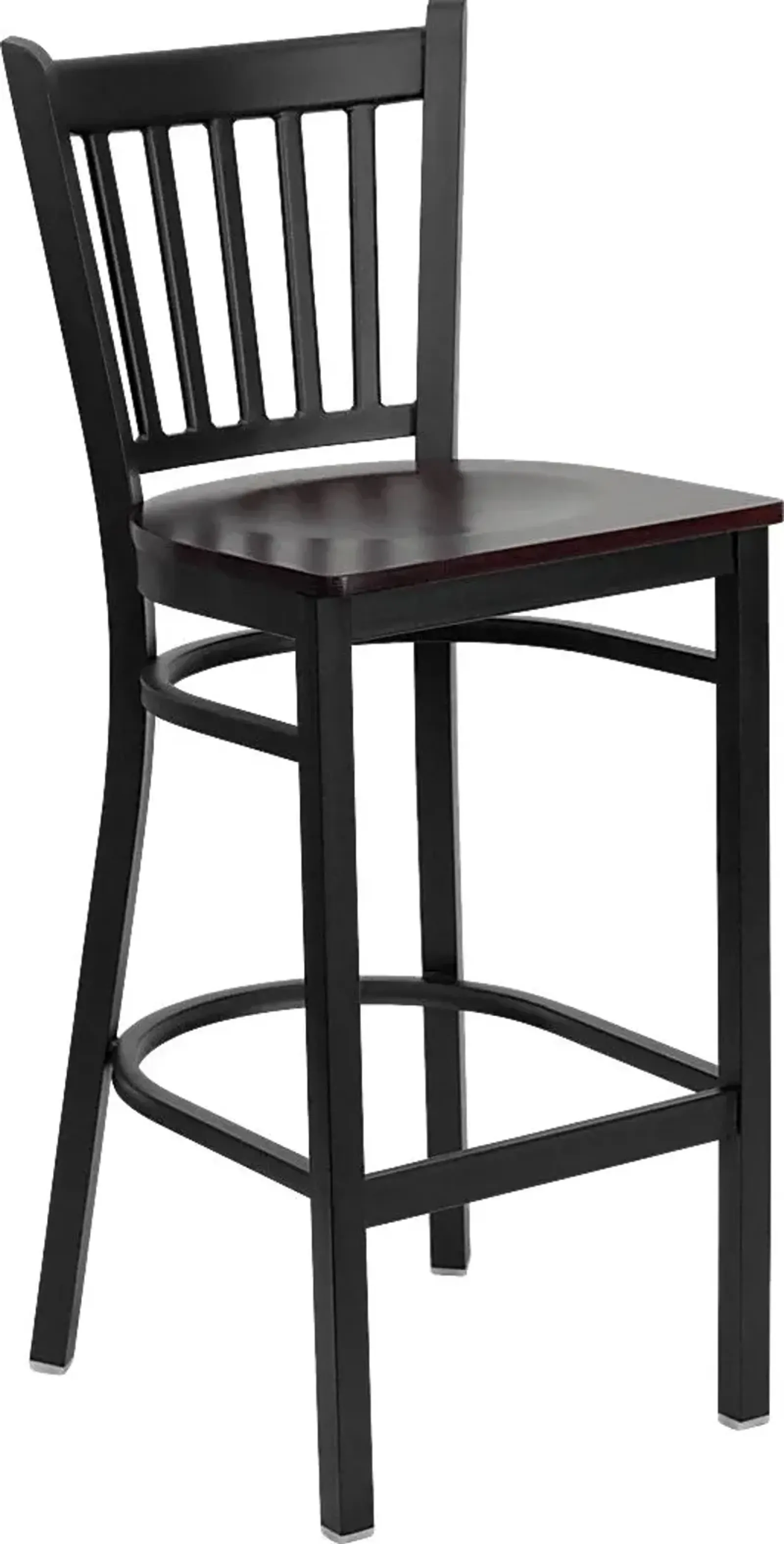 Elwood Mahogany Barstool