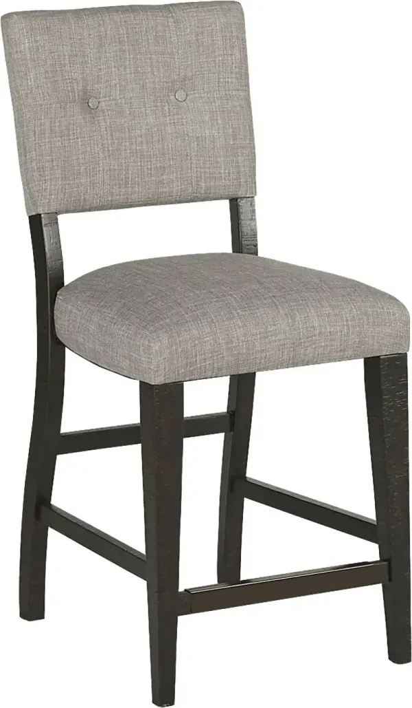 Hill Creek Black Counter Height Stool