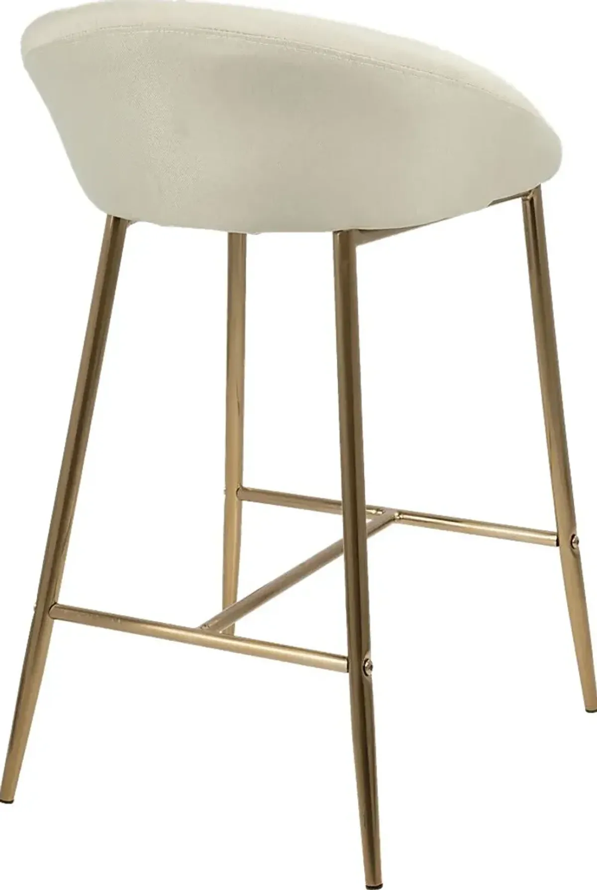 Orna Cream Counter Height Stool (Set of 2)