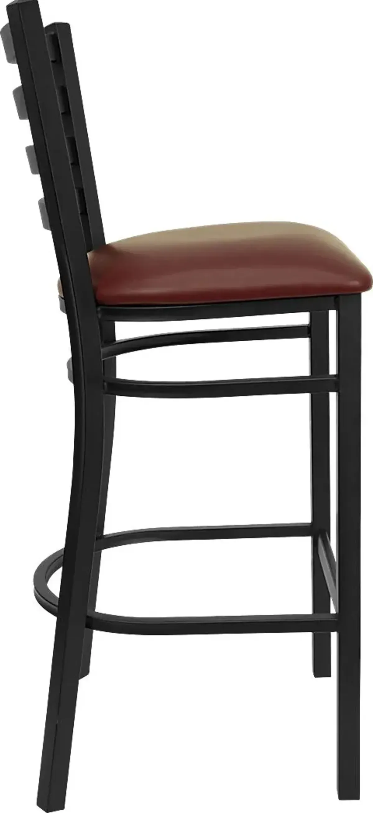 Averil Burgundy Barstool