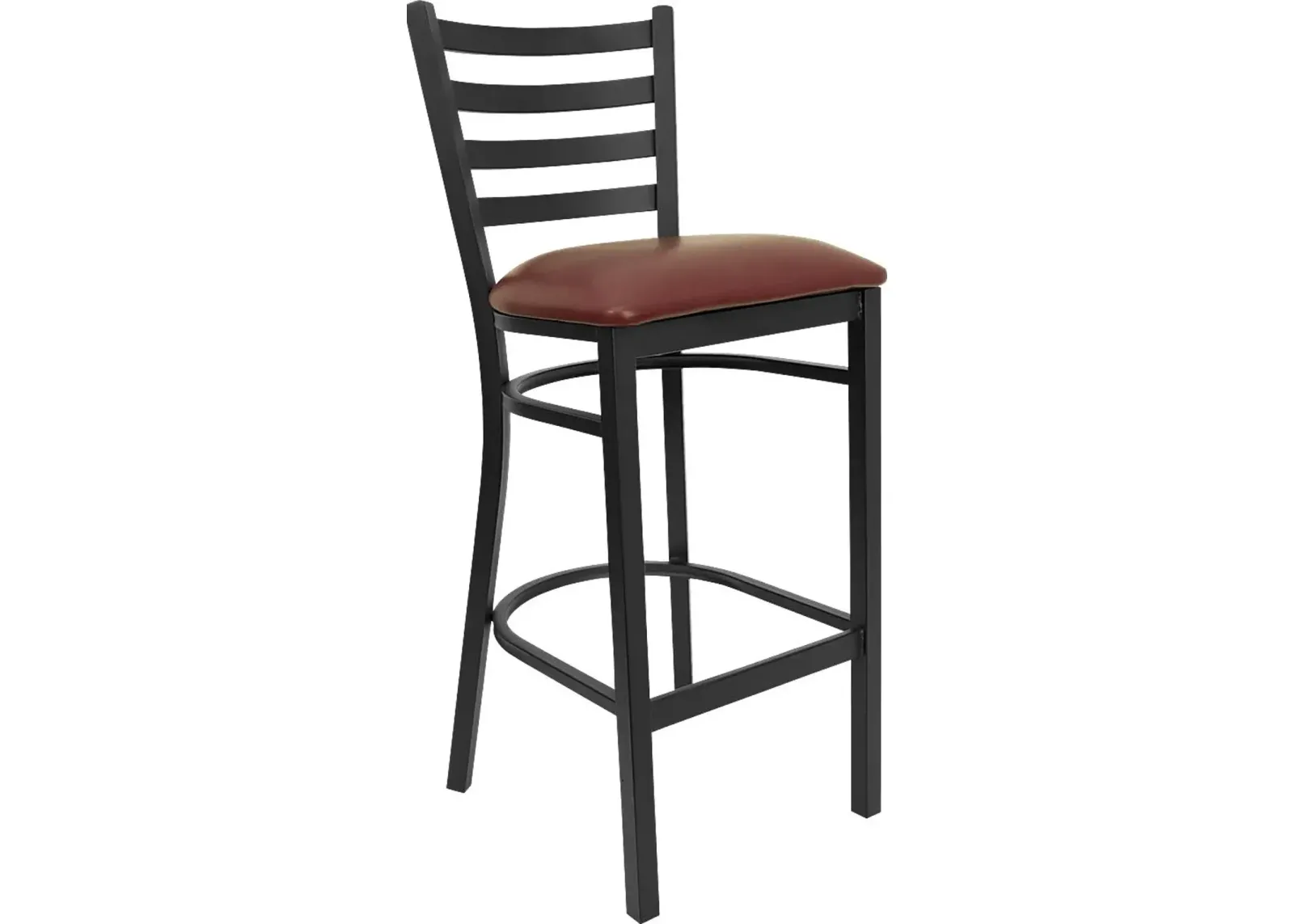 Averil Burgundy Barstool