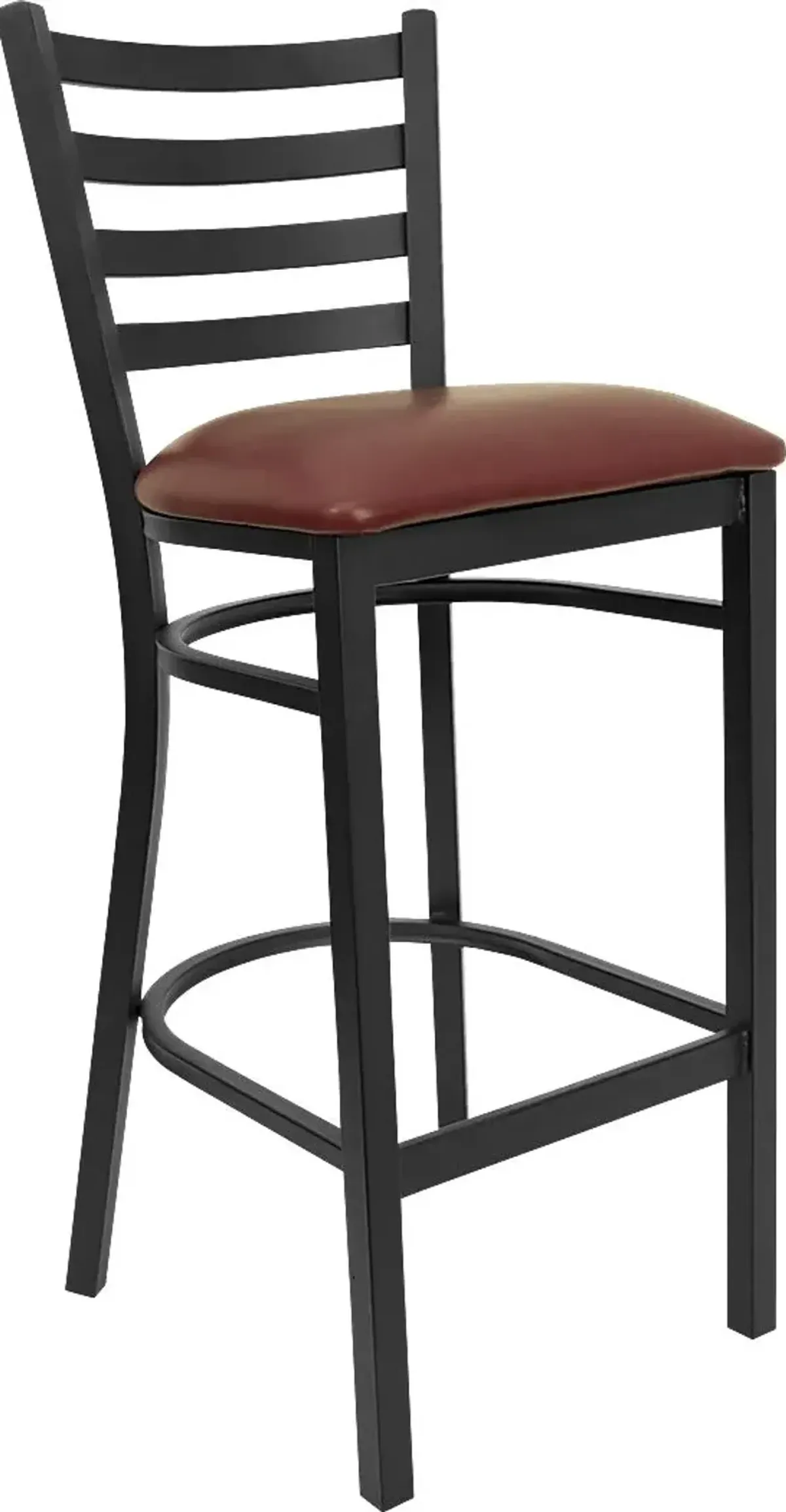 Averil Burgundy Barstool