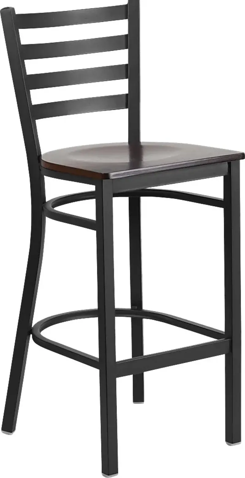 Averil Walnut Barstool