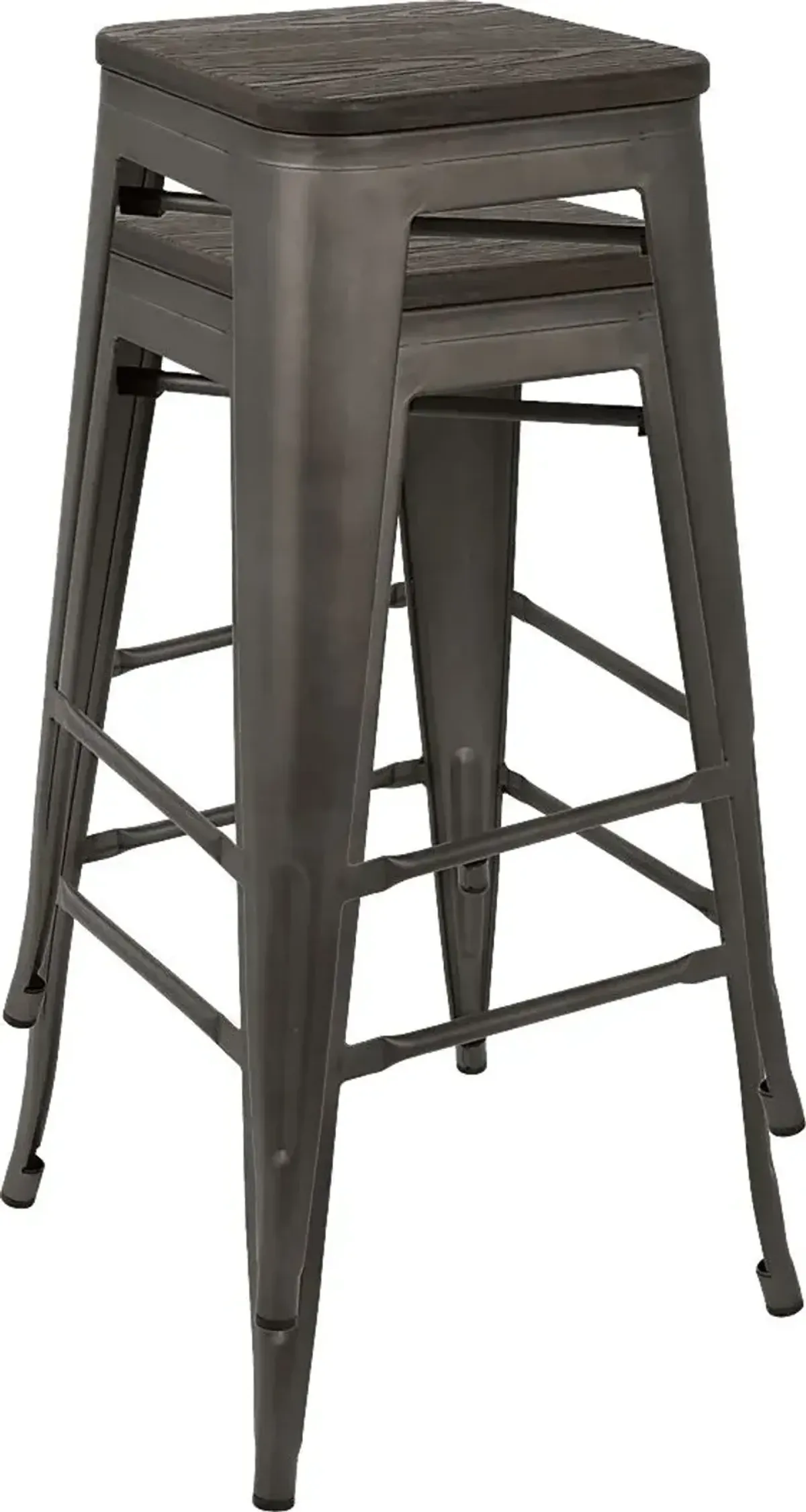 Aldersyde Espresso Barstool (Set of 2)