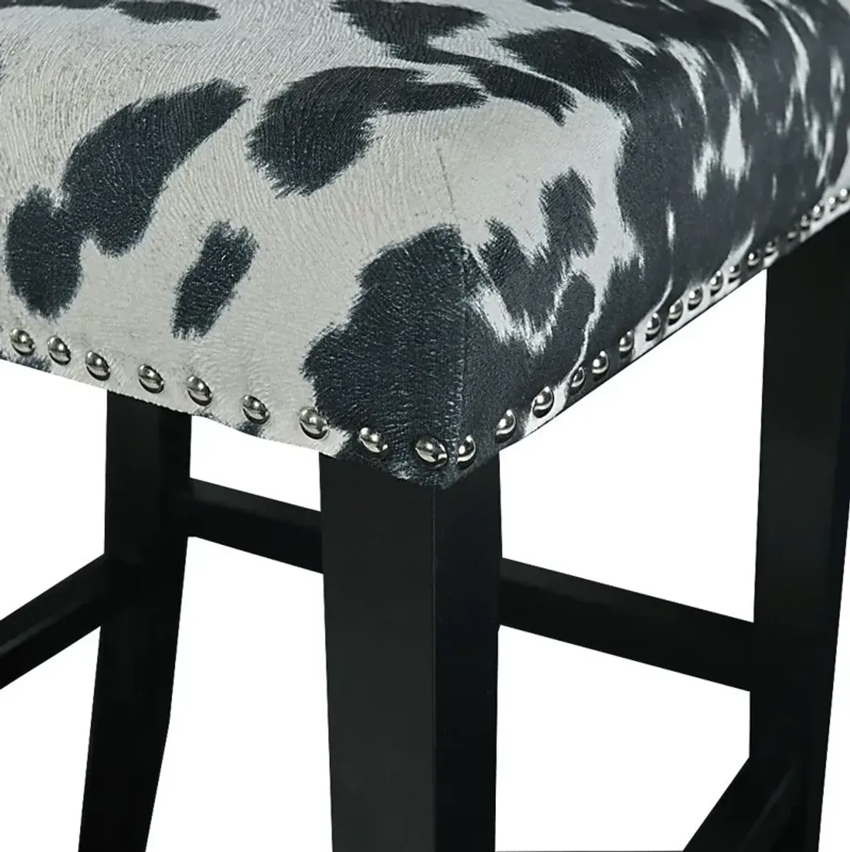 Avington Black Barstool