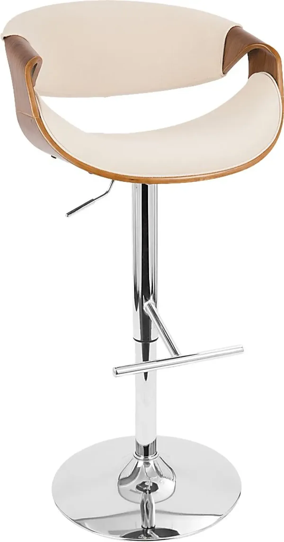 Curvo Cream Barstool