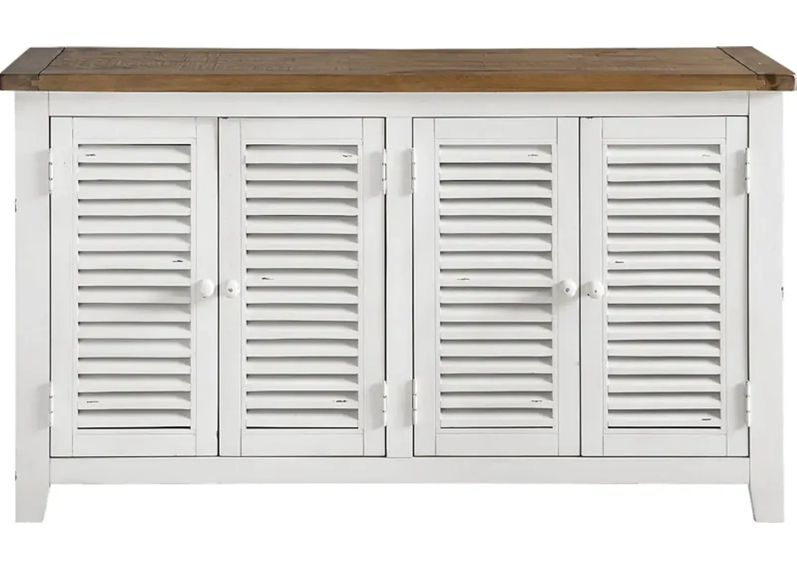 Spring Cottage White Server