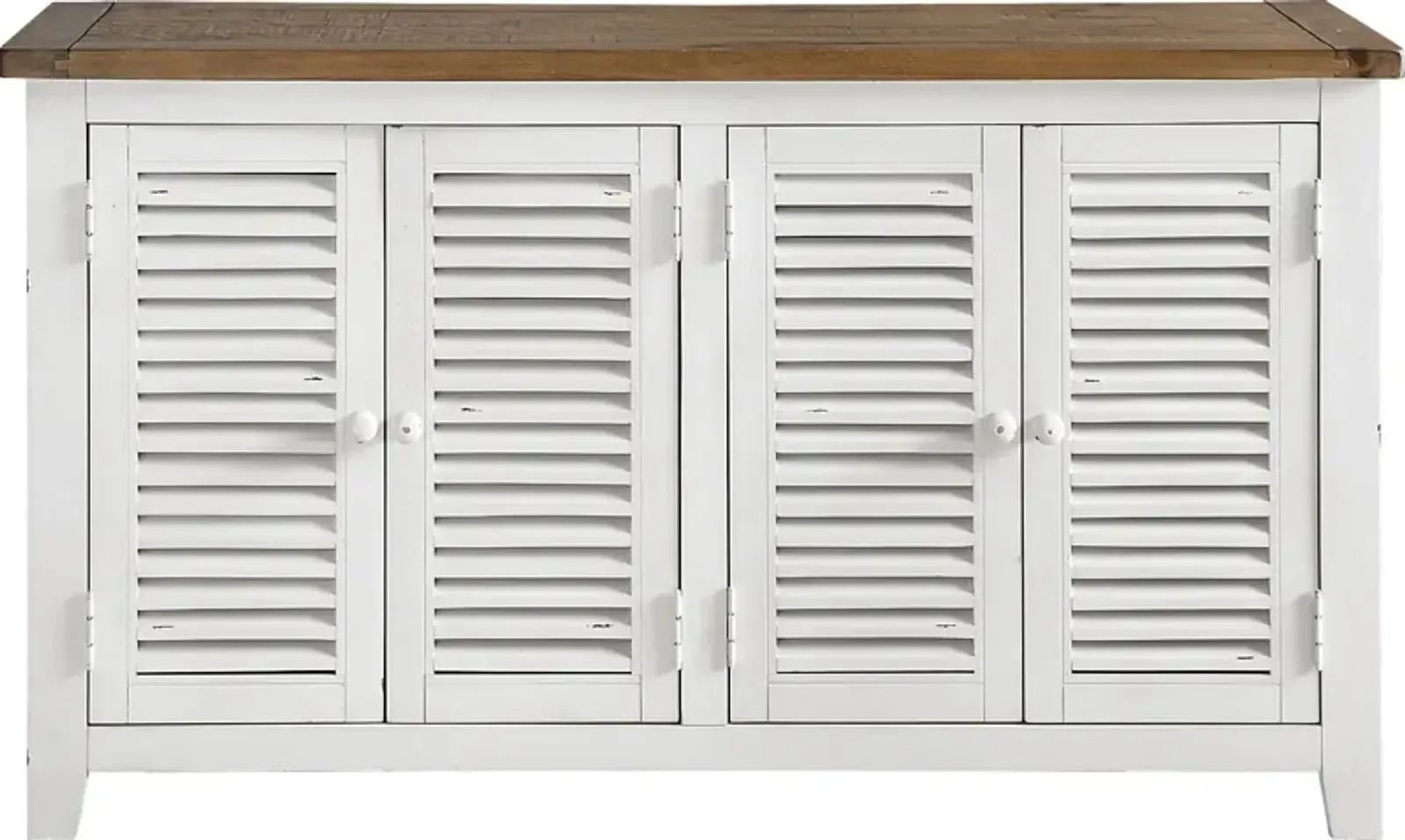 Spring Cottage White Server