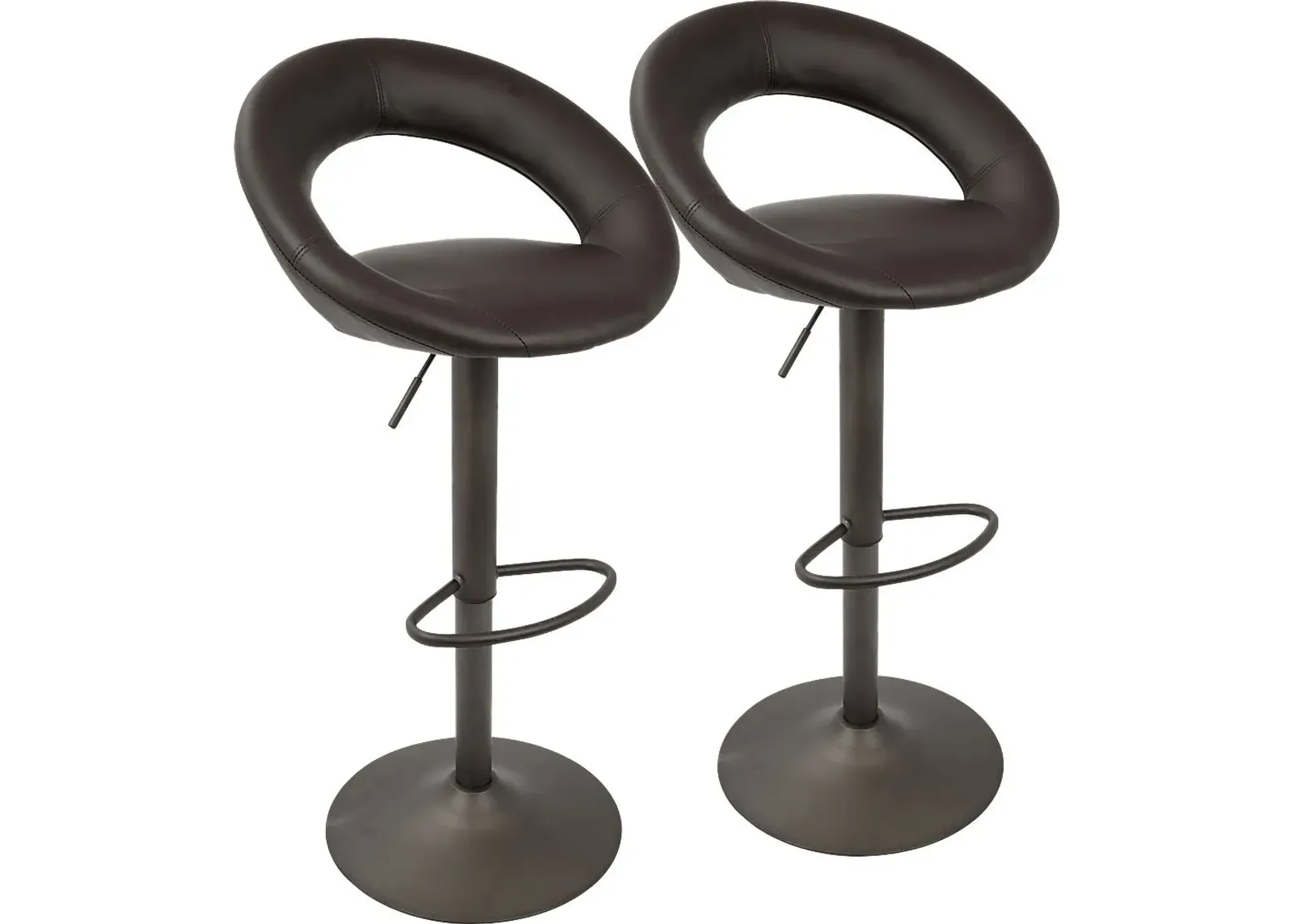 Milos Brown Barstool (Set of 2)