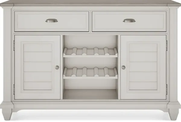 Shelby Buffet w/ Wine Storage by Raymour Flanigan