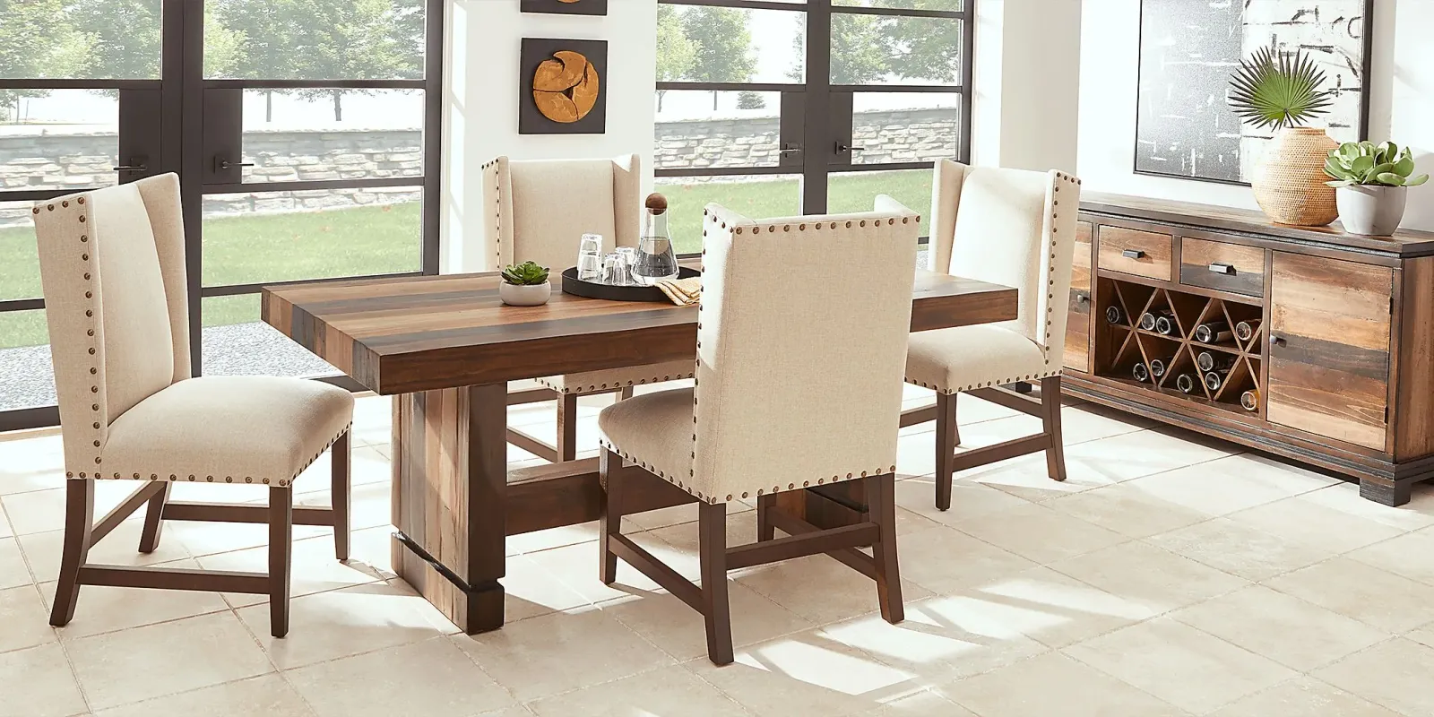 Westover Hills Brown 5 Pc Rectangle Dining Room