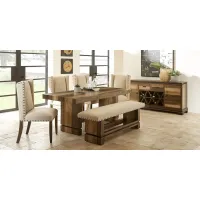 Westover Hills Brown 5 Pc Dining Room