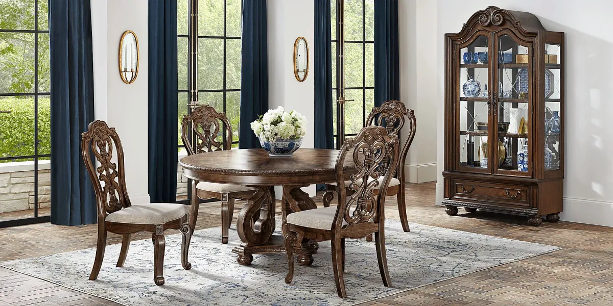 Stalton Estate Brown 5 Pc Dining Room