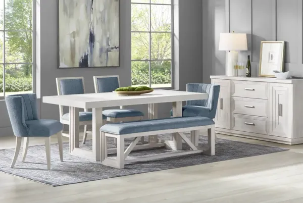Royal Park Ivory 6 Pc Dining Room