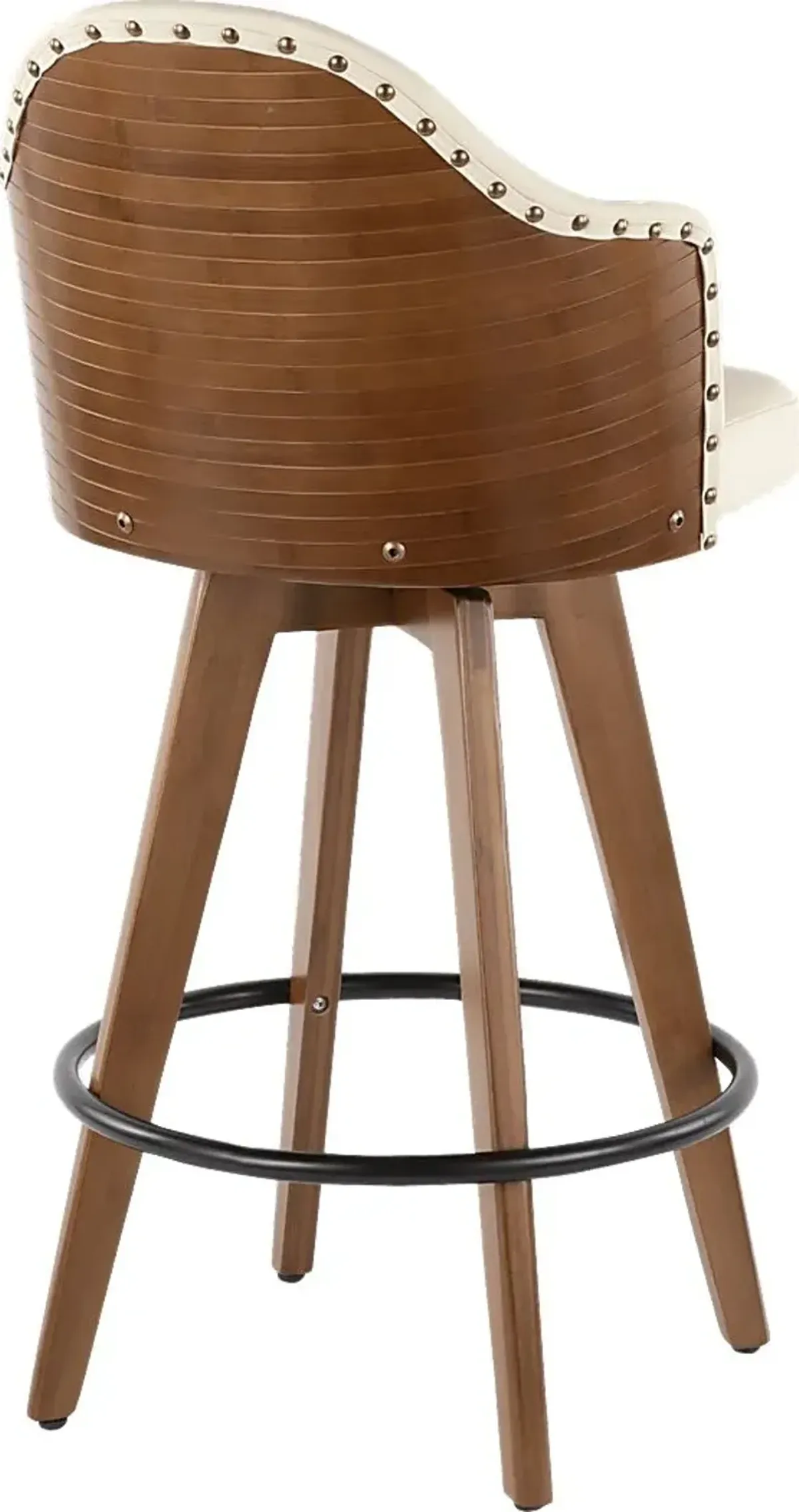 Abinger Cream Swivel Counter Height Stool