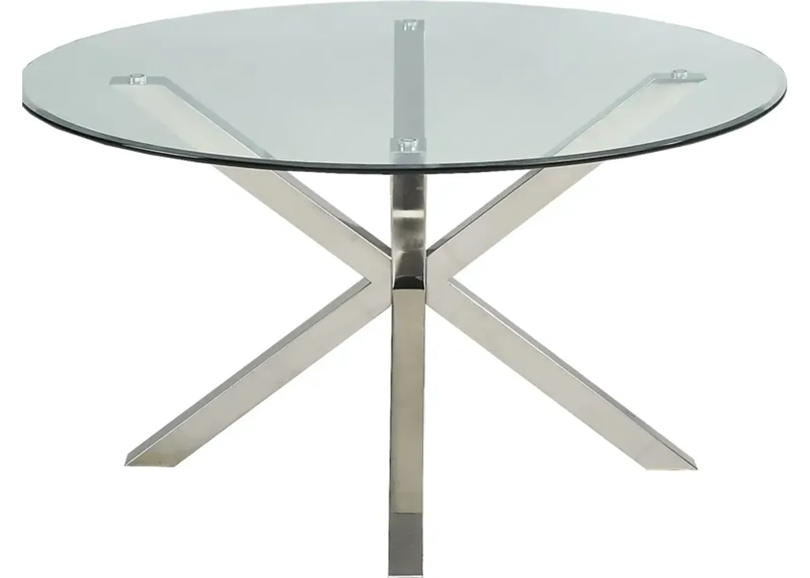 Linton Park Silver Round Dining Table