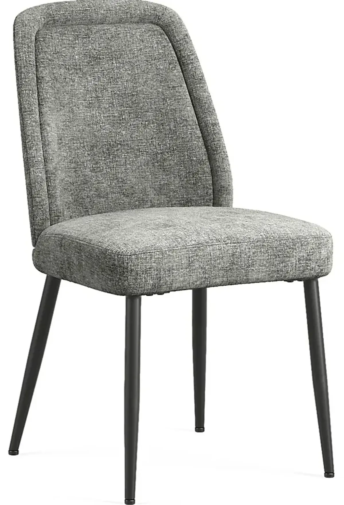 Sambuca Charcoal Upholstered Side Chair