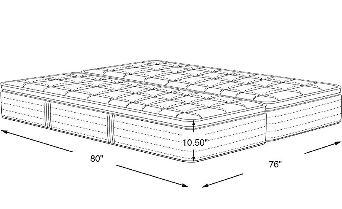 Casper Onyx 2.0 Split King Mattress (2 TWXL)