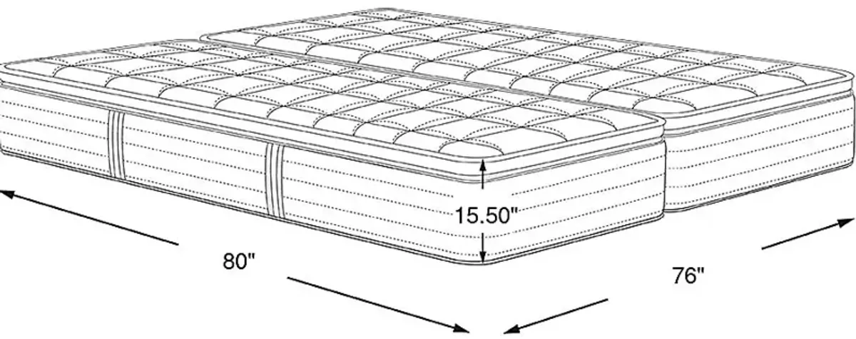 Tuft & Needle TN9 Split King Mattress (2 TWXL)