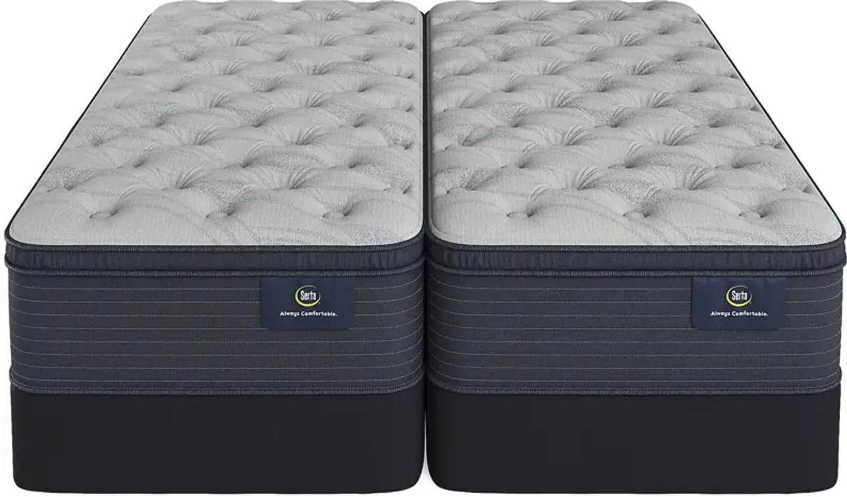 Serta Luxe Edition Adria Coast Split King High Profile Mattress Set