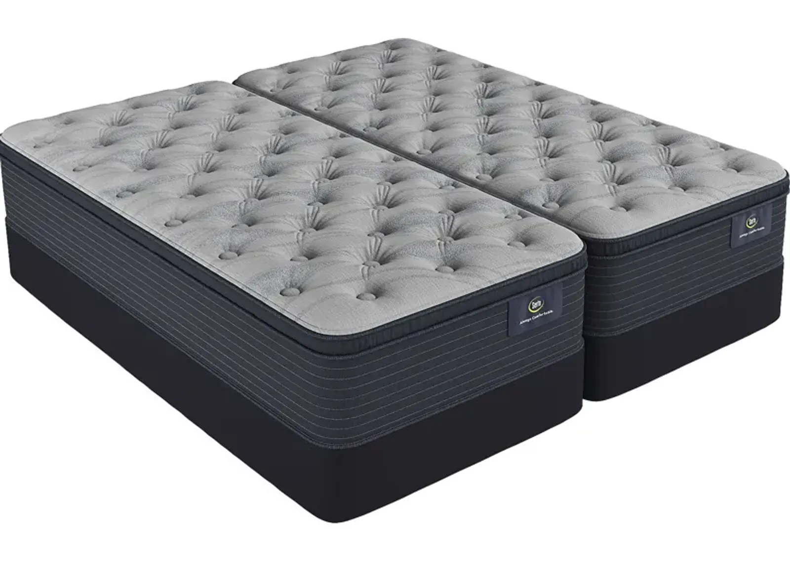 Serta Luxe Edition Adria Coast Split King High Profile Mattress Set