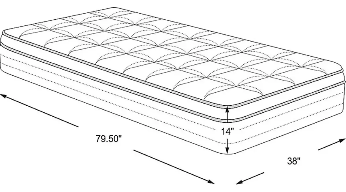 Therapedic Topaz Twin Xl Mattress