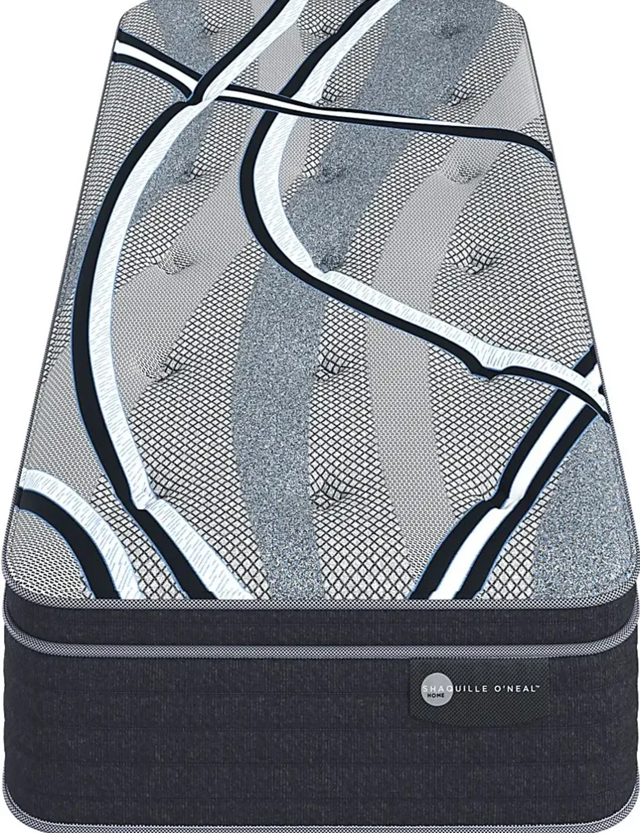 Shaquille O'Neal Home Super Euro Top Twin Xl Mattress | Furniture.com