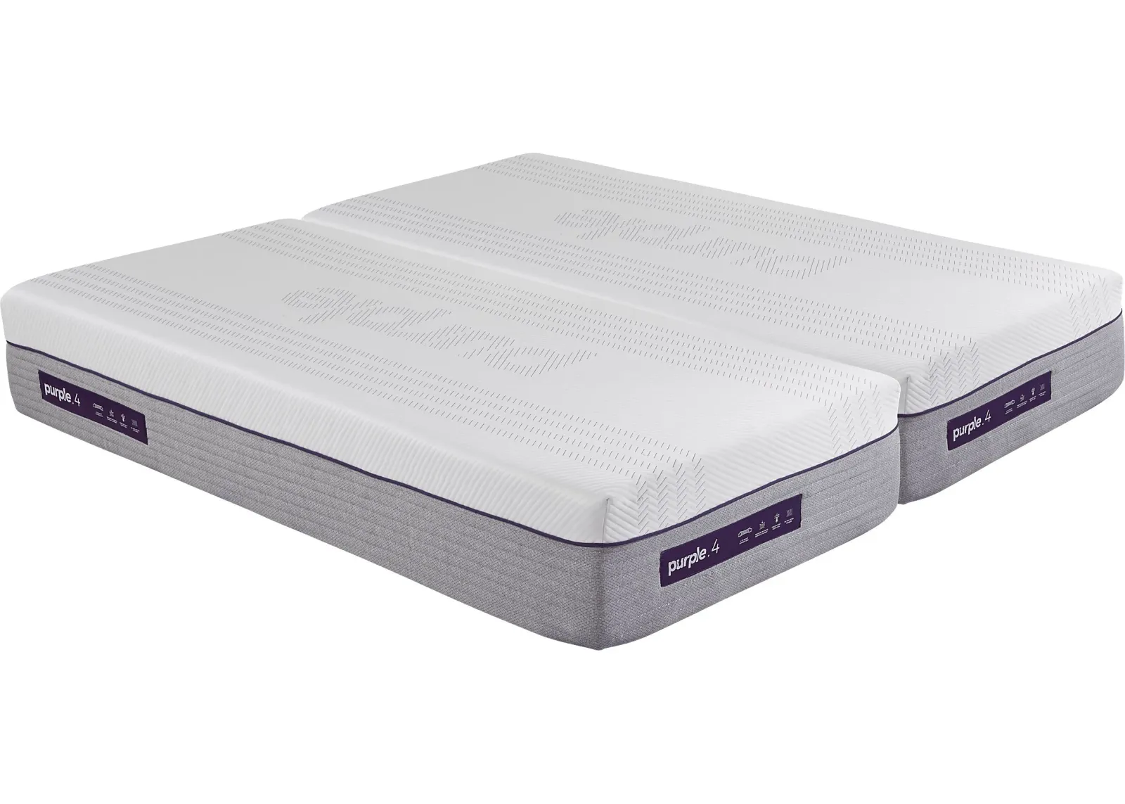 Purple Hybrid Premier 4 Split King Mattress (2 TWXL)