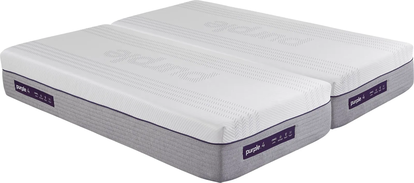 Purple Hybrid Premier 4 Split King Mattress (2 TWXL)